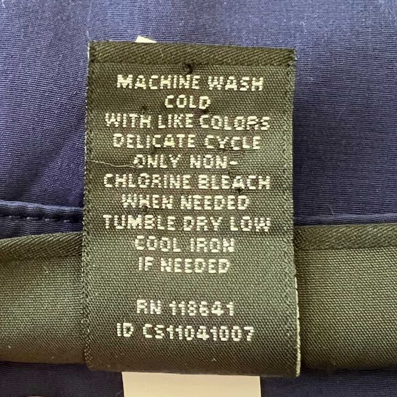 Lane Bryant Plus Size Lace-Up Striped Top 18W Blue Yellow - Picture 8 of 8